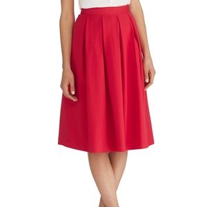 NWT WHBM Full Midi Skirt w/ Pockets! Size 10